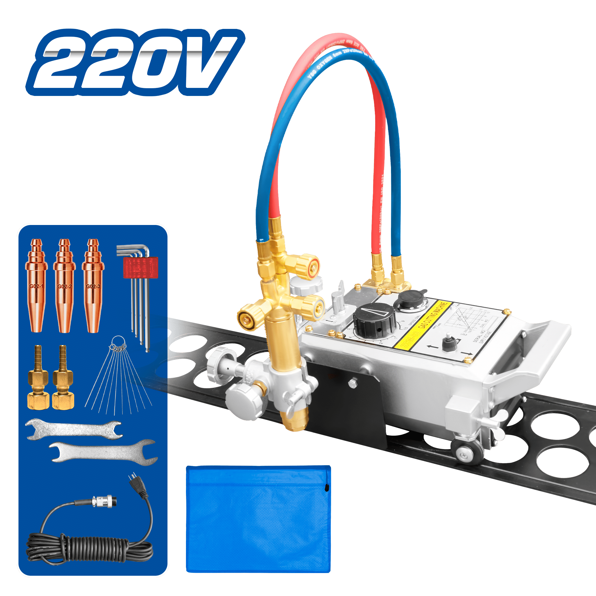 MAQUINA P/CORTE ELECTRICO 220V 60HZ 150-800mm/min