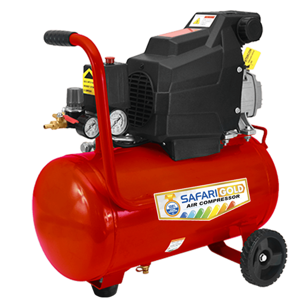 COMPRESORA 25L 2.0HP (1.50KW) 8BAR – ROJO