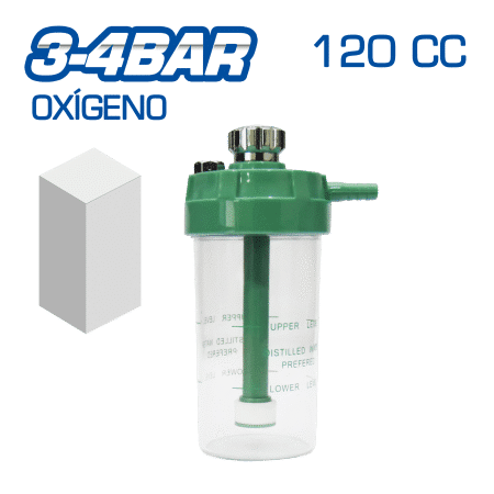 VASO HUMIDIFICADOR OXIGENO P/REGULADOR ZR-187