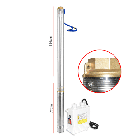 BOMBA SUMERGIBLE POZO 4” SD 220V 10.0HP 7.50KW 3FASE