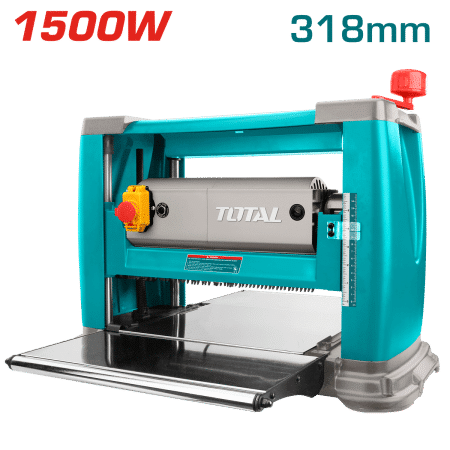 CEPILLO DE BANCO 1500W 9000RPM ANCHO DE CORTE 318MM GROSOR 5-153MM INDUSTRIAL