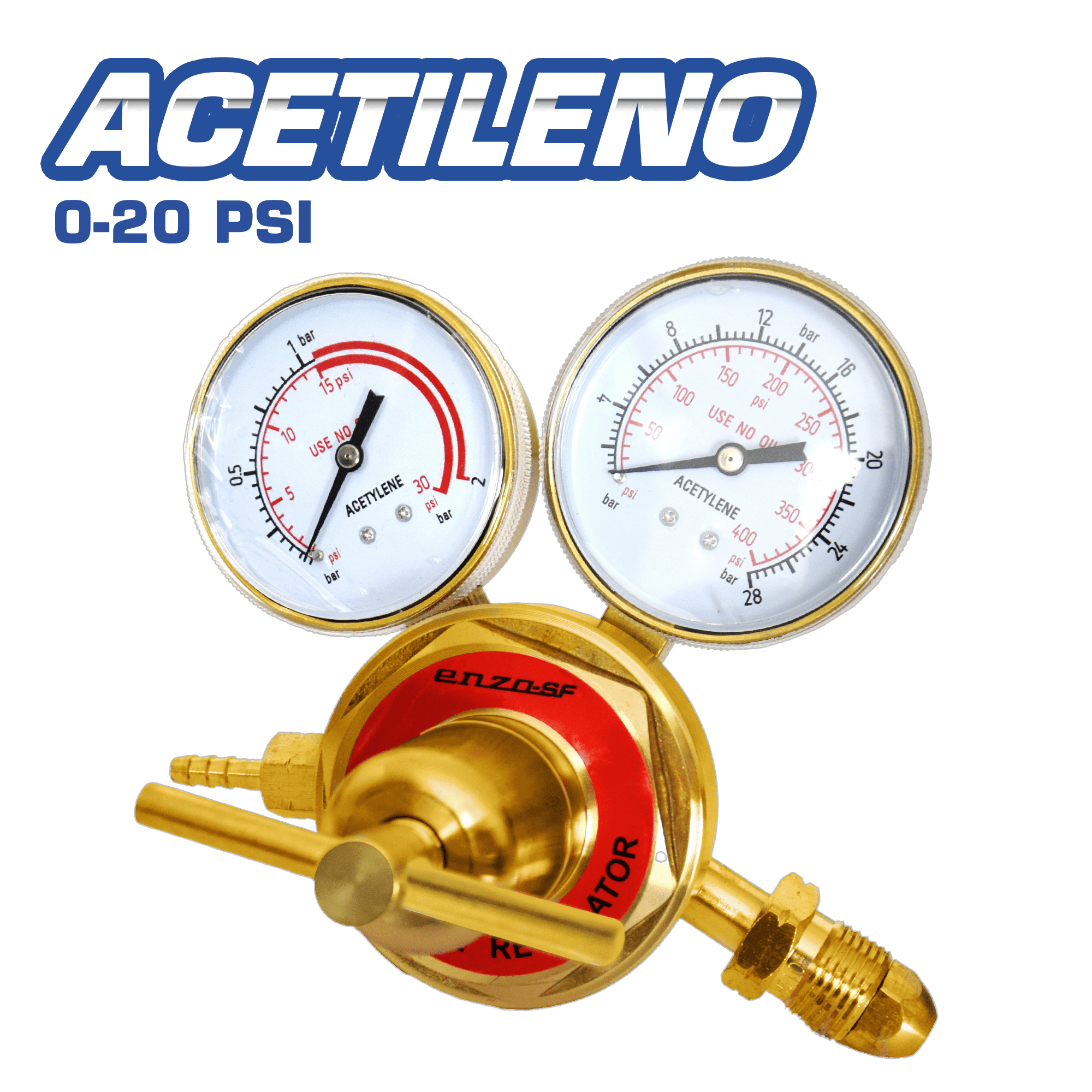 REGULADOR DE ACETILENO