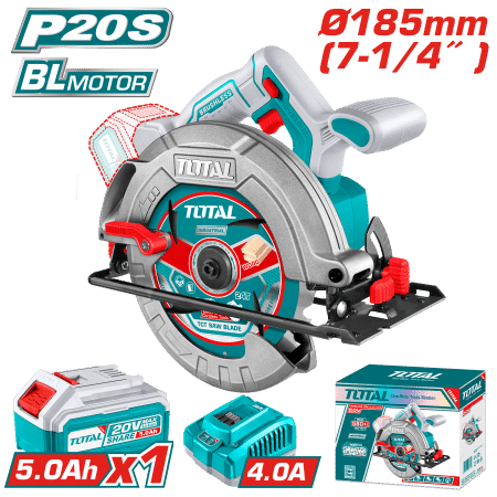 SIERRA CIRCULAR LI-ION 20V 4800RPM 185MM BRUSHLESS 1X5.0AH INDUSTRIAL