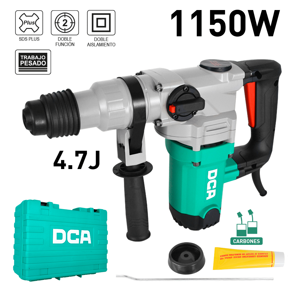 ROTOMARTILLO SDS+ HD 1150W 4.7J 28MM MALETIN
