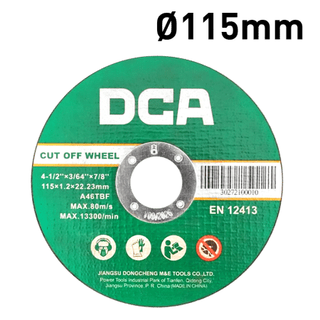 DISCO DE CORTE 115X1.2X22.23 BLACK