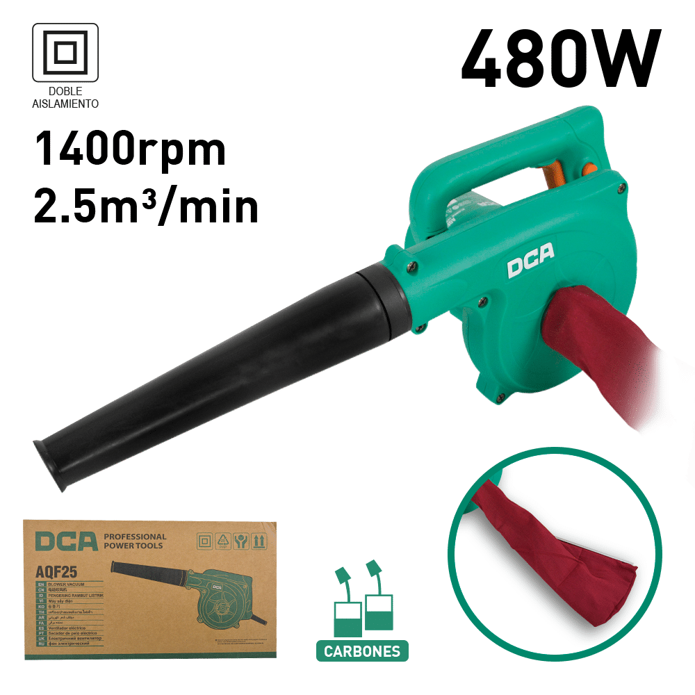 SOPLADOR 480W 1400/MIN 2.5M3/MIN
