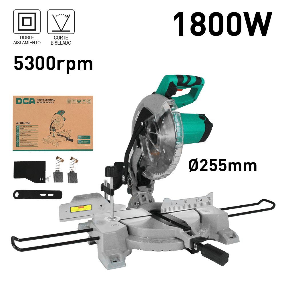 INGLETADORA 1800W 255MM 5300/MIN