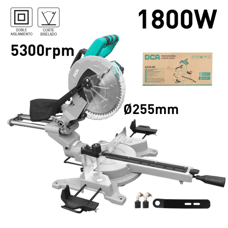 INGLETADORA TELESCOPICA 1800W 255MM 5300/MIN