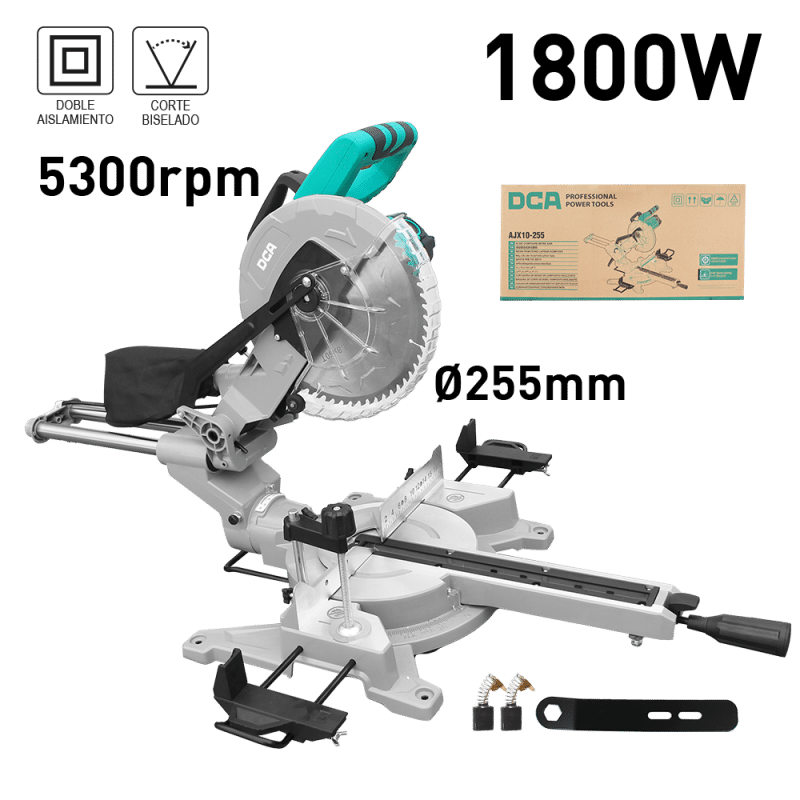 INGLETADORA TELESCOPICA 1800W 255MM 5300/MIN