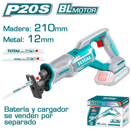 SIERRA RECIPROCA 20V 0-2800RPM BLMOTOR INDUSTRIAL