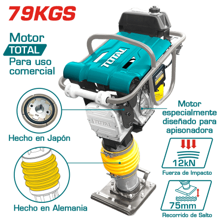 APISONADOR 3.2KW (4.0HP) 79KG 12KN 640-680RPM
