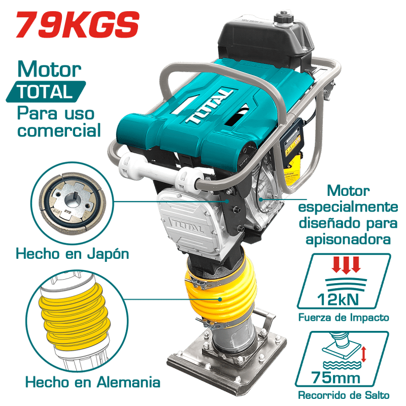 APISONADOR 3.2KW (4.0HP) 79KG 12KN 640-680RPM