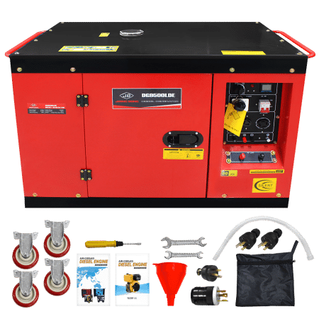 GENERADOR DIESEL ENCAPSULADO MAX: 9.5KW
