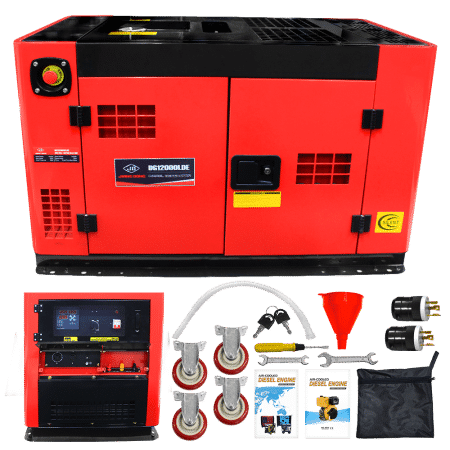 GENERADOR DIESEL ENCAPSULADO MAX: 12.0KW