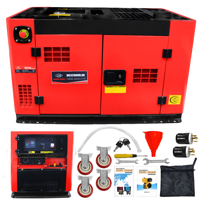 GENERADOR DIESEL ENCAPSULADO MAX: 12.0KW