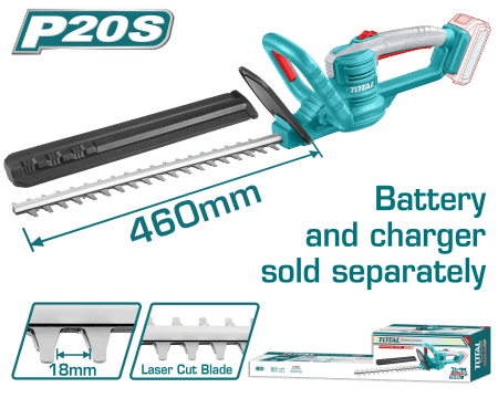 CORTASETOS LI-ION 20V 2800SPM 46CM C:18MM INDUSTRIAL