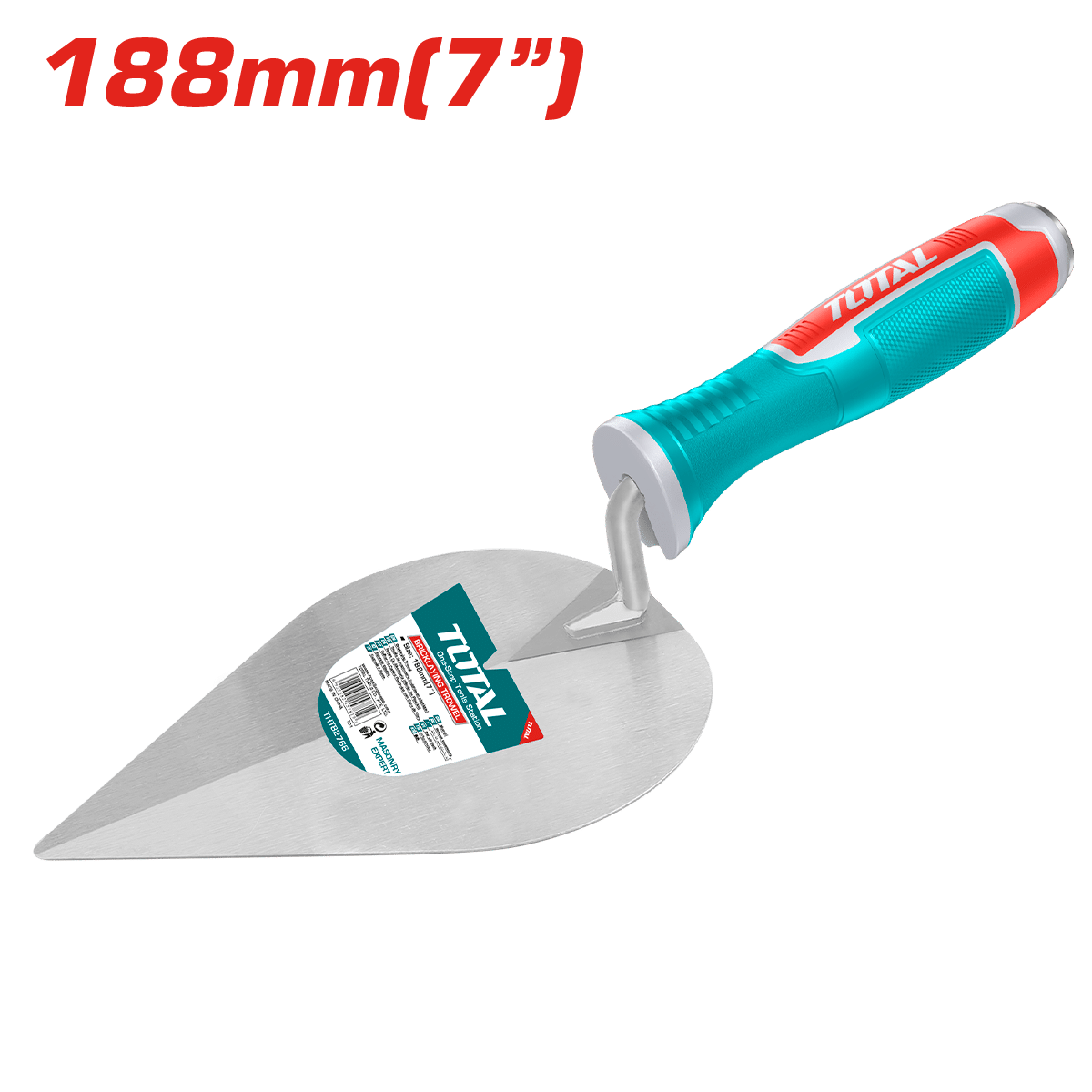 BADILEJO 07'' (180MM) BASTAGO: 9.5MM TOPE METALICO PUNTA AGUDA DISEÑO ÚNICO INDUSTRIAL