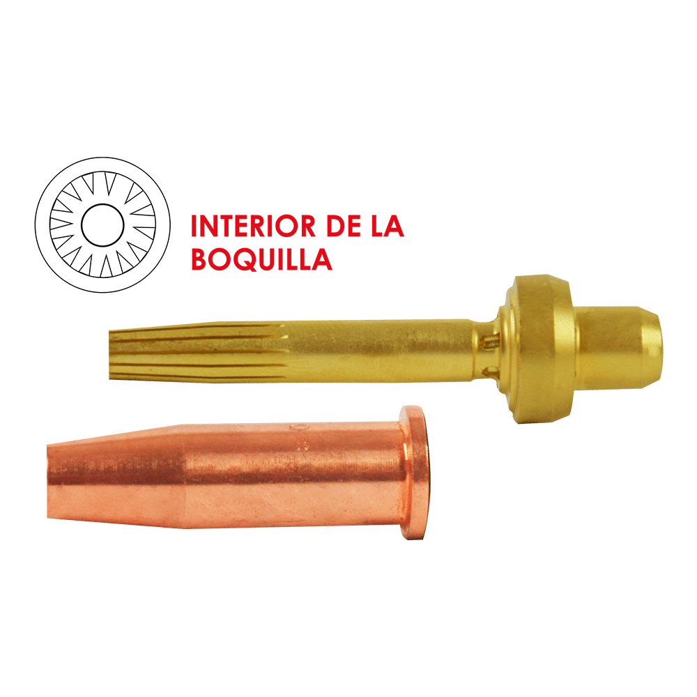 BOQUILLA DE CORTE PROPANO GPN TIPO VIC #0