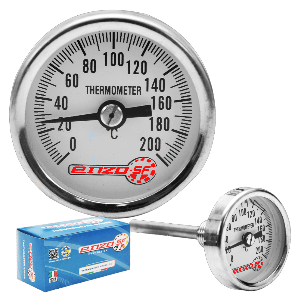 TERMOMETRO 1.5PULG CONEX POSTERIOR 0-200