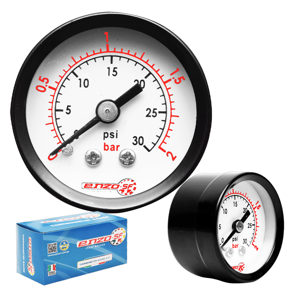 MANOMETRO 2.5PULG POSTERIOR 0-30PSI