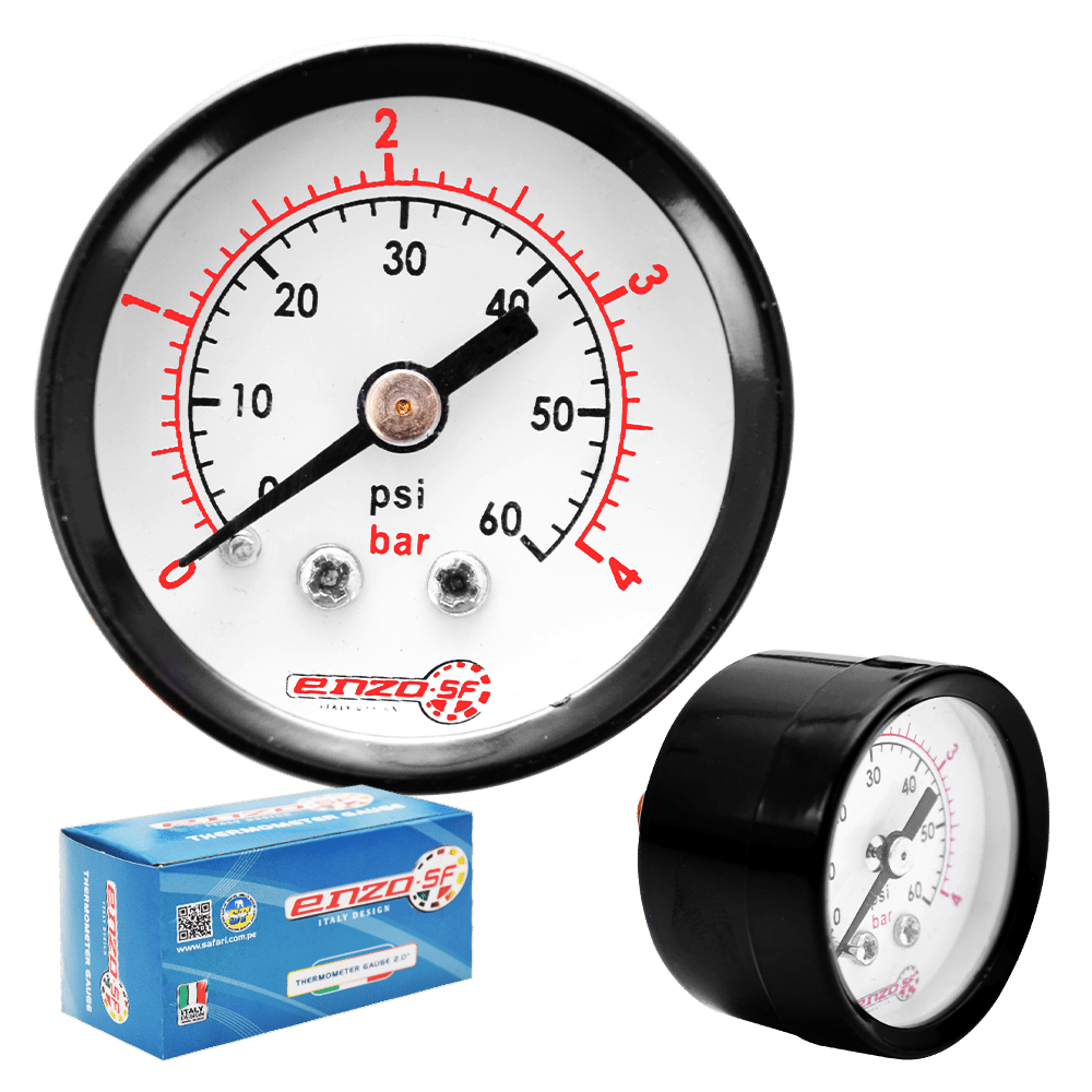 MANOMETRO 2.5PULG POSTERIOR 0-600PSI