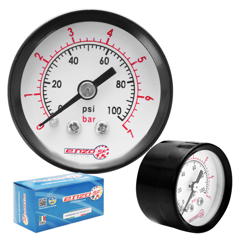 MANOMETRO 2.5PULG POSTERIOR 0-100PSI