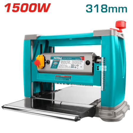 CEPILLO DE BANCO 1500W 9000RPM ANCHO DE CORTE 318MM GROSOR 5-153MM INDUSTRIAL