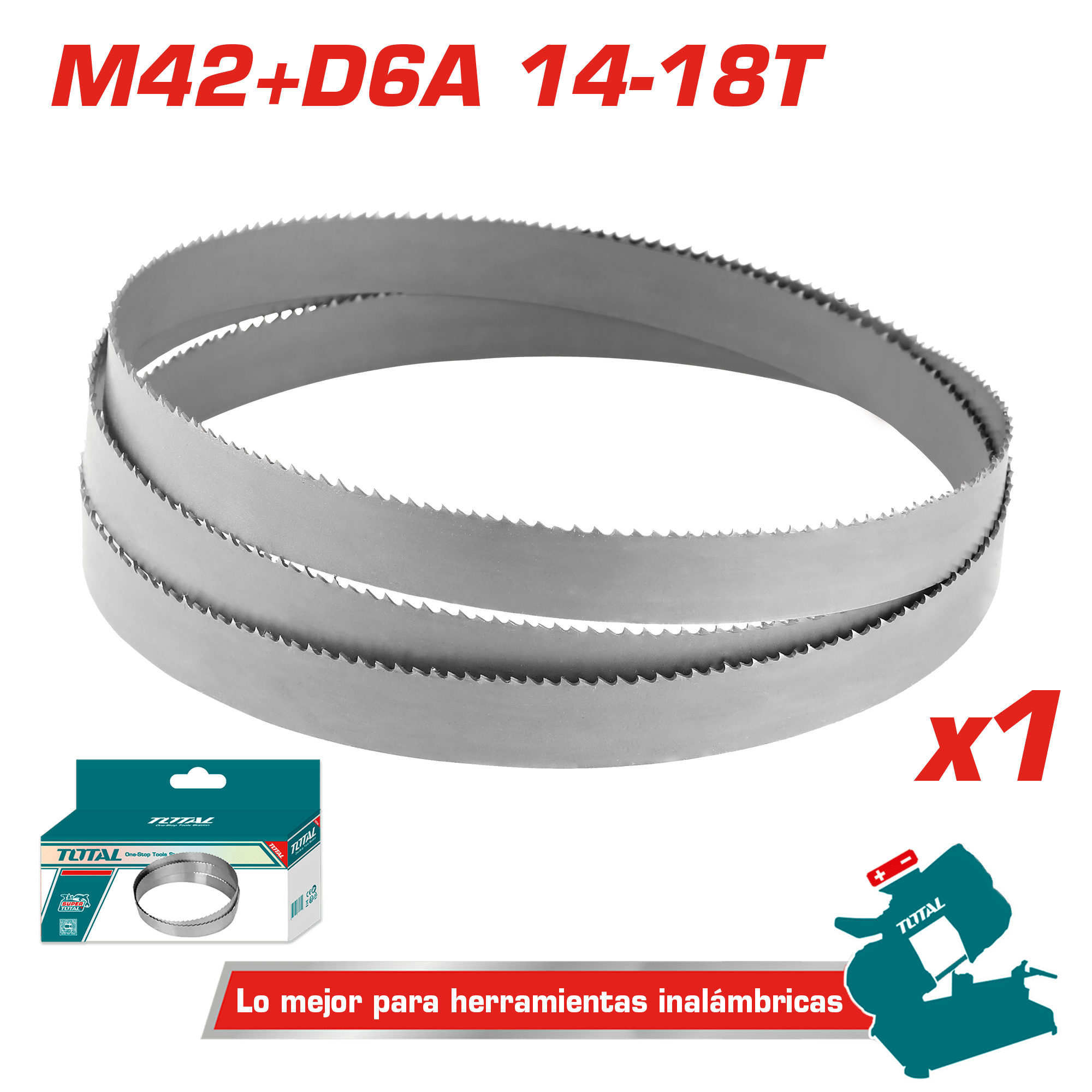 HOJA DE REPUESTO M42+D6A 14-18T PARA TBSLI20127 INDUSTRIAL