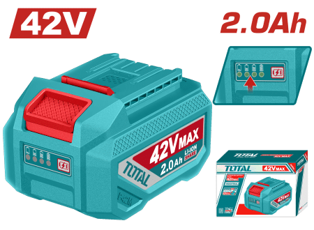 BATERIA LI-ION 42V 2.0AH C/INDICADOR LED INDUSTRIAL