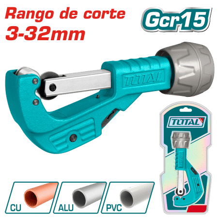 CORTADOR DE TUBOS 3.32MM GCR15 CU/ALU/PVC