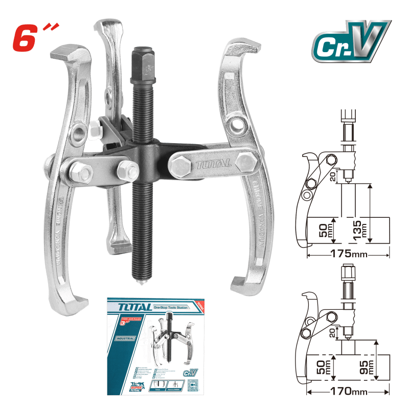EXTRACTOR DE RODAJES CR-V 6000KG INDUSTRIAL