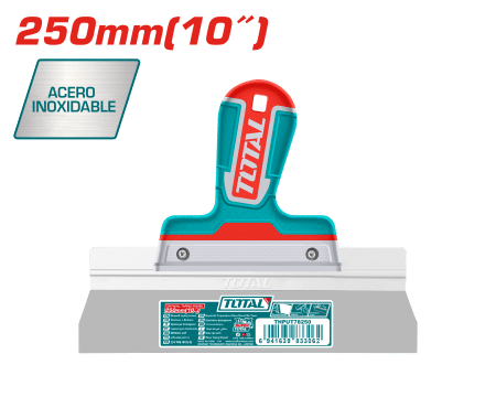 ESPATULA PARA DRYWALL 10'' (250MM) HOJA:0.5MM ACERO INOX INDUSTRIAL
