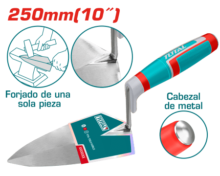 BADILEJO 10'' (250MM) INTEGRADO TOPE METALICO INDUSTRIAL