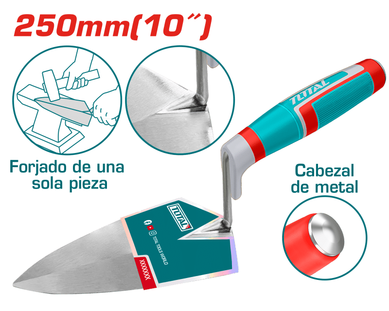 BADILEJO 10'' (250MM) INTEGRADO TOPE METALICO INDUSTRIAL