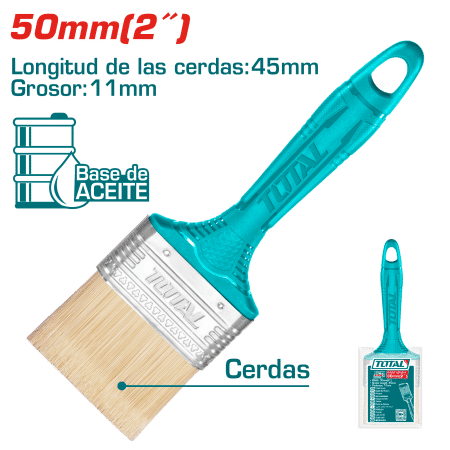 BROCHA P/ESMALTE 50MM (2'') 45X11MM