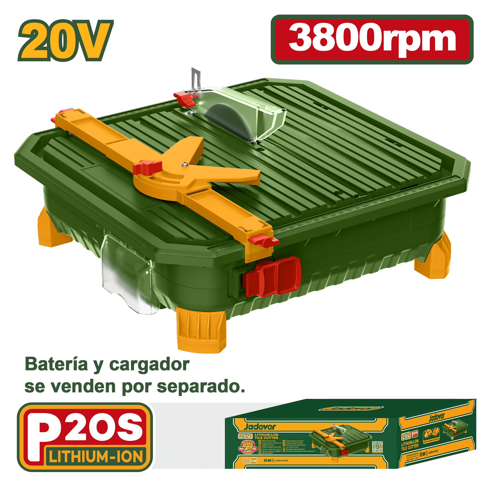 CORTA CERAMICO 20V 3800RPM