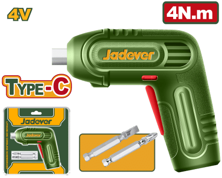 ATORNILLADOR 4V 4NM 240RPM FIJO