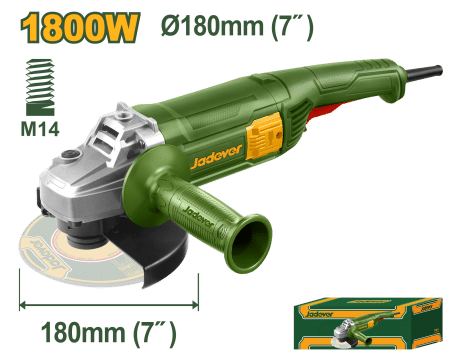AMOLADORA 7" 180MM M14 1800W