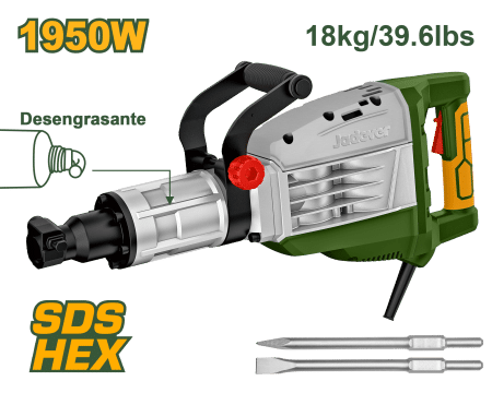 DEMOLEDOR SDS HEX 1950W 2100BMP 81J 18KG