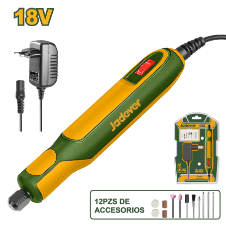 MINI AMOLADORA DC 18V 0-22000/MIN + ACC
