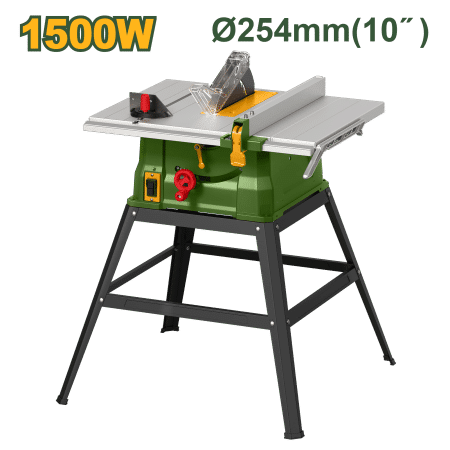 SIERRA DE MESA 1500W 4500RPM HOJA D:254X25.4MM AREA 595C540MM