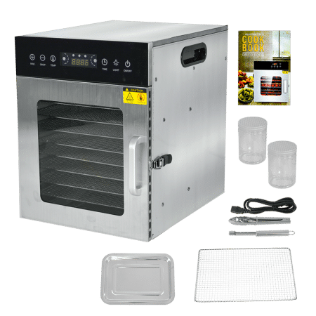 DESHIDRATADOR ACERO INOX 400W 10 NIVELES