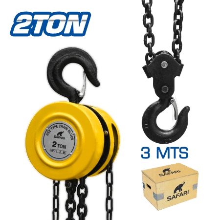 TECLE DE CADENA 02TON 3M HSZ