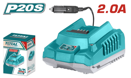 CARGADOR INTELIGENTE 2.0A 20V P20S ENTRADA 12-24V DC INDUSTRIAL