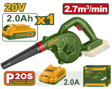 SOPLADORA 20V 2.7M3 18000/MIN 1X2.0AH