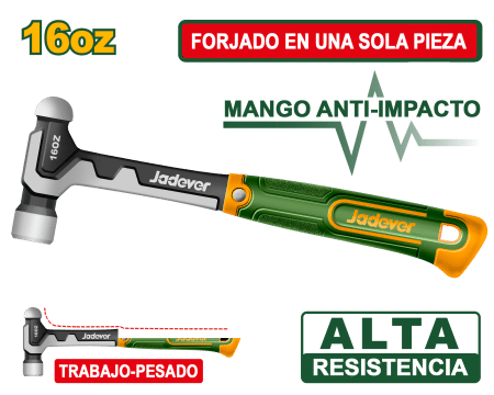 MARTILLO DE BOLA16OZ ANTI-SHOCK