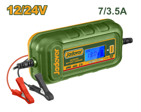 CARGADOR DE BATERIA 240V 12/24V 7/3.5A