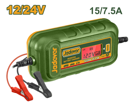 CARGADOR DE BATERIA 220V 12/24V 12V-15A / 24V-7.5A