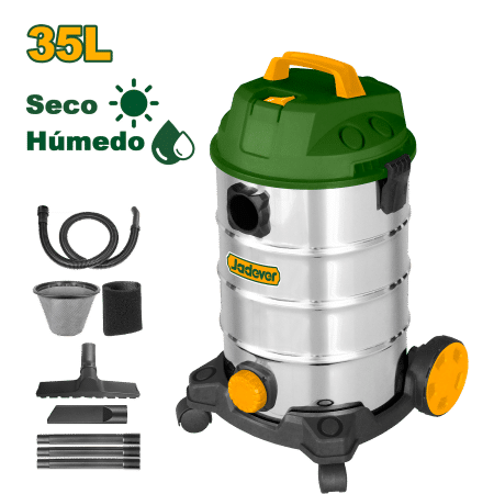 ASPIRADORA 35L 1200W 18KPA SECO/HUMEDO