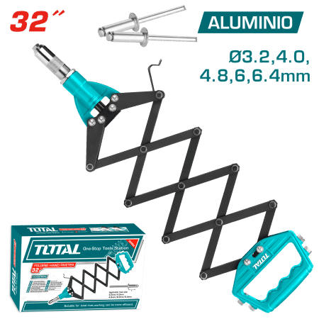 REMACHADORA PLEGABLE 32PULG (3.2 - 6.4MM) REM.AL INDUSTRIAL